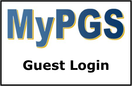 MyPGS Guest Login Button